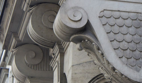 ENSEMBLE KÖNIGSWARTERSTRASSE FÜRTH Sandstein im Stile des Neubarock